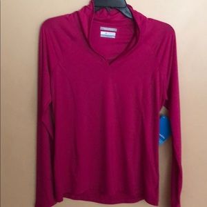 Columbia long sleeve work out top